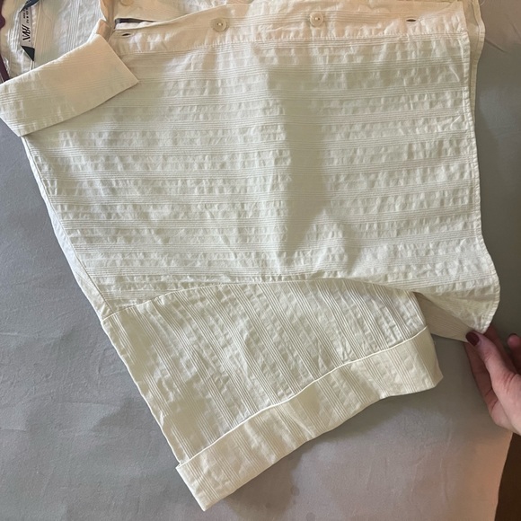 Zara crop top button down - Picture 3 of 5